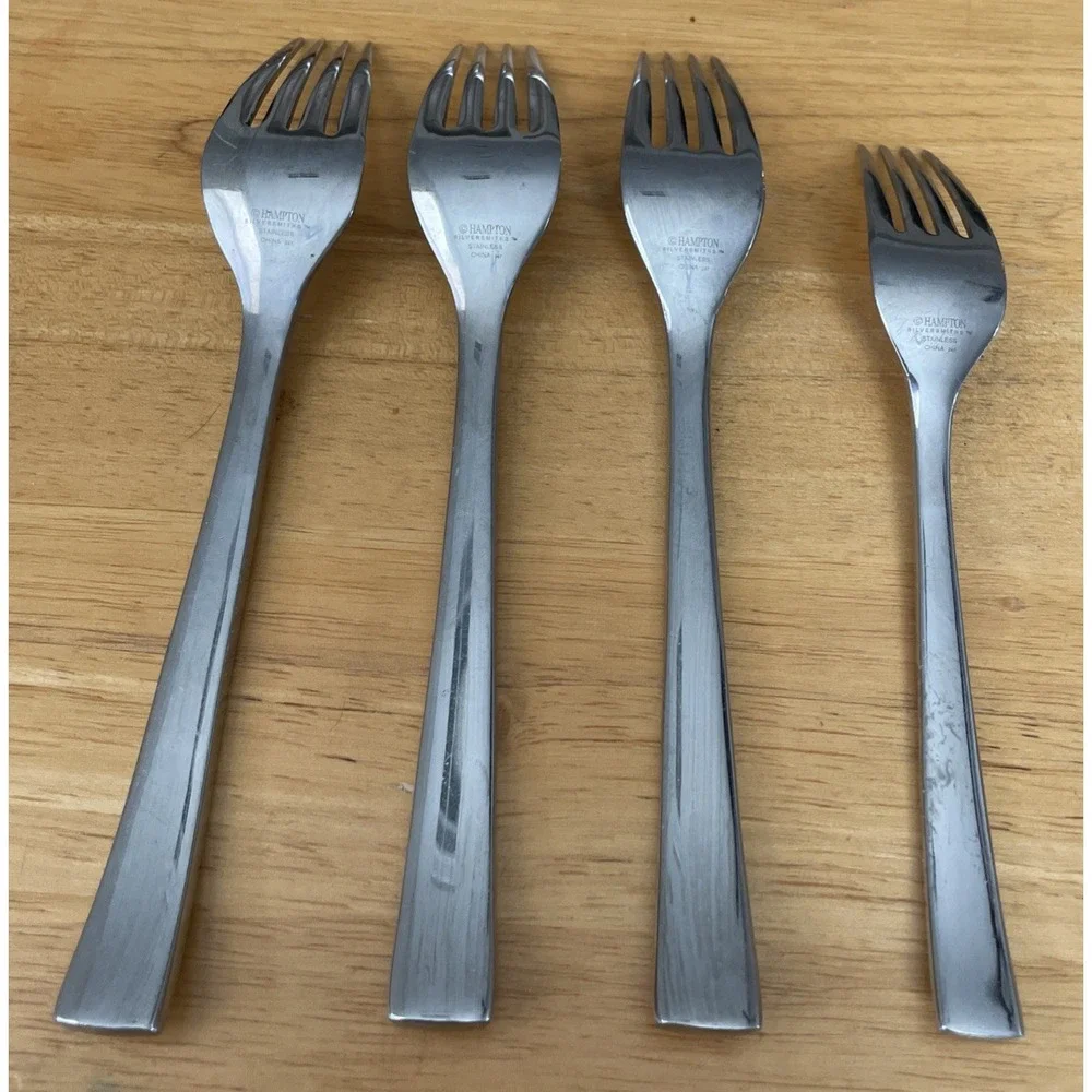 Hampton Silversmiths HSV189 Stainless Steel 1 Salad Fork 3‎ Dinner Replacements